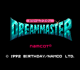 Dream Master (english translation) Title Screen